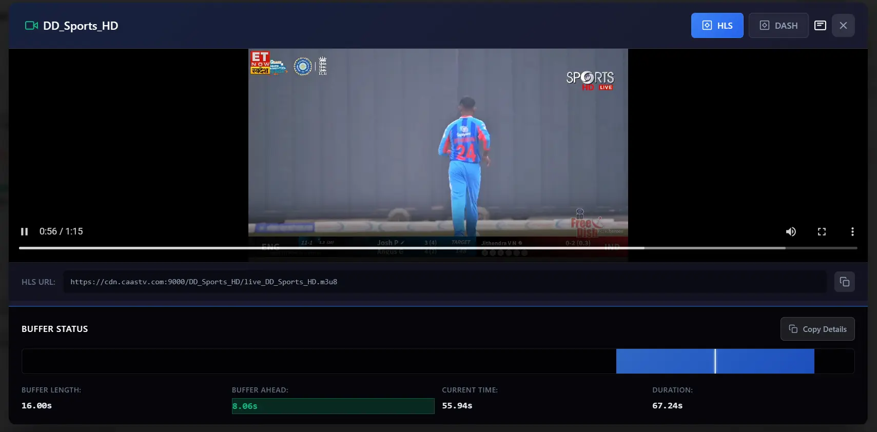 CAASTV Root Player Preview